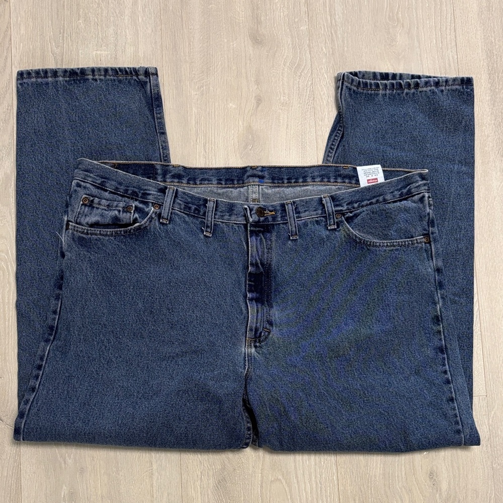 🔥BUNDLESALE Men’s 44/30 Wrangler Relaxed Fit Blue Jeans